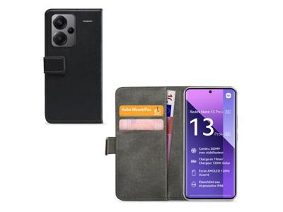 Mobilize Mobilize Classic Gelly Wallet Book Case Xiaomi Redmi Note 13 Pro+ 5G Black