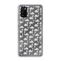 Zwanen: Samsung Galaxy A41 Transparant Hoesje Zwanen: Samsung Galaxy A41 Transparant Hoesje