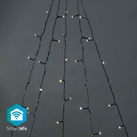 Nedis SmartLife Decoratieve LED | Wi-Fi | 200 LED&apos;s | 5 x 4 m | 1 stuks - WIFILXT12W200 WIFILXT12W200