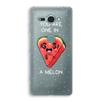 One In A Melon: Sony Xperia XZ2 Compact Transparant Hoesje