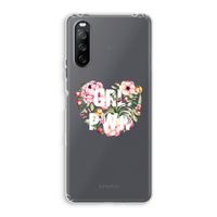 GRL PWR Flower: Sony Xperia 10 III Transparant Hoesje