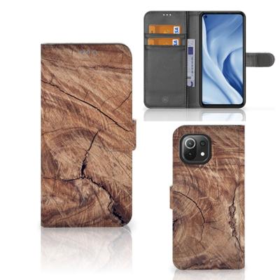 Xiaomi 11 Lite 5G NE | Mi 11 Lite | Book Style Case | Tree Trunk