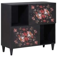 Opslagkasten Multikleur 80 x 33,5 x 75 cm Massief Mango Hout