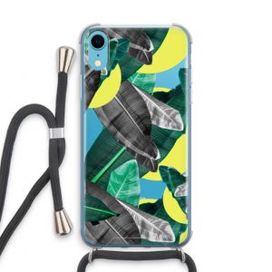 Fantasie jungle: iPhone XR Transparant Hoesje met koord