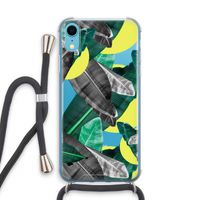 Fantasie jungle: iPhone XR Transparant Hoesje met koord