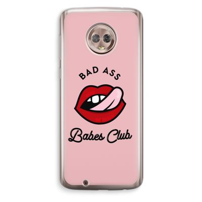 Badass Babes Club: Motorola Moto G6 Transparant Hoesje