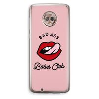 Badass Babes Club: Motorola Moto G6 Transparant Hoesje