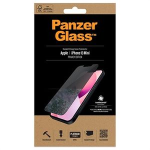 PanzerGlass Privacy AntiBacterial iPhone 13 Mini-schermbeschermer - 9H