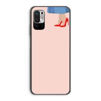 High heels: Xiaomi Redmi Note 10 5G Transparant Hoesje