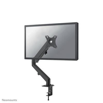 Neomounts ds70-700bl1 gas spring desk mount, clamp/grommet, 17 - 27 inch, black