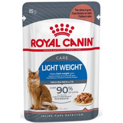 Royal Canin Light Weight Care natvoer kat (in saus) 1 doos (12 x 85 g)