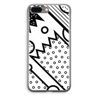 Pop Art #4: iPhone 8 Plus Transparant Hoesje