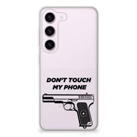 Samsung Galaxy S23 Silicone-hoesje Pistol DTMP