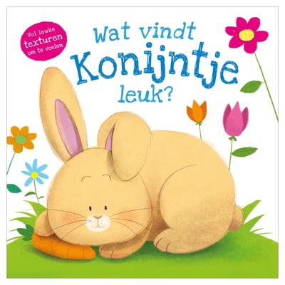 Rebo Publishers Voelboek - wat vindt konijntje leuk?