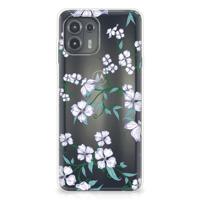 Motorola Edge 20 Lite Uniek | TPU Case | Blossom White