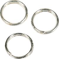 Creativ Company Splitring, d 5 mm, verzilverd, 30 stuk/ 1 doos Creativ Company Splitring, d 5 mm, verzilverd, 30 stuk/ 1 doos