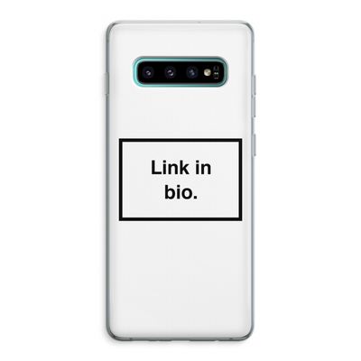 Link in bio: Samsung Galaxy S10 Plus Transparant Hoesje