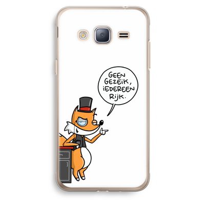 Geen Gezeik: Samsung Galaxy J3 (2016) Transparant Hoesje
