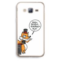 Geen Gezeik: Samsung Galaxy J3 (2016) Transparant Hoesje
