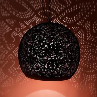 Hanglamp Ameera zwart/koper bol