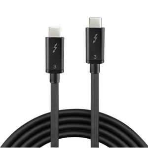 LINDY USB-kabel USB 3.2 Gen1 (USB 3.0 / USB 3.1 Gen1) USB-C stekker, USB-C stekker 0.50 m Zwart 41555