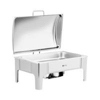Chafing dish - GN 1/1 - Royal Catering - 8.5 L - 2 Brandstofcellen - halfrond