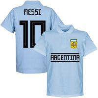 Argentinië Team Messi 10 Polo Shirt