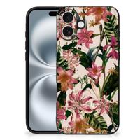iPhone 16 Plus Bloemen Hoesje Flowers
