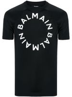 Balmain t-shirt à logo imprimé - Noir - thumbnail