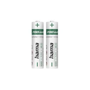 Hama nimh-accu's aaa micro 700 mah 1,2v 2 stuks