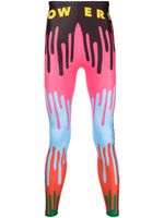 Walter Van Beirendonck Pre-Owned legging Dripping Monster - Bleu - thumbnail