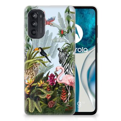 TPU Hoesje voor Motorola Moto G52/G82 Jungle TPU Hoesje voor Motorola Moto G52/G82 Jungle