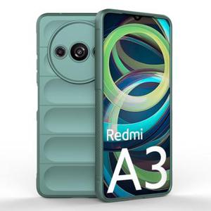 Xiaomi Redmi A3 Rugged TPU Hoesje - Groen