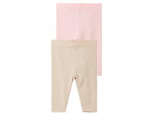 lupilu 2 baby leggings (86/92, Beige/lichtroze)