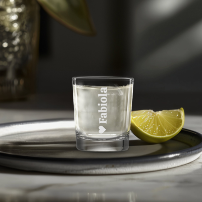 Shotglas graveren (4 stuks)