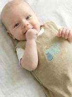 Mouwloze trappelzak nijlpaard BAYOU groen