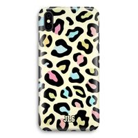 Leopard pattern: iPhone Xs Volledig Geprint Hoesje