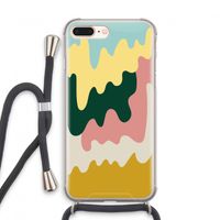 Baar B: iPhone 8 Plus Transparant Hoesje met koord