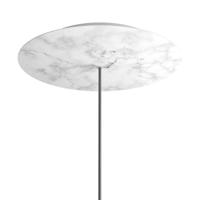 Grote plafondkap wit marmer 40 cm