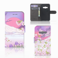 Samsung Galaxy Xcover 3 | Xcover 3 VE Telefoonhoesje met Pasjes Bird Flying - thumbnail