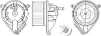 Kachelventilator AB 271 000S Mahle AB271000S