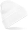 Beechfield CB45 Original Cuffed Beanie - White - One Size