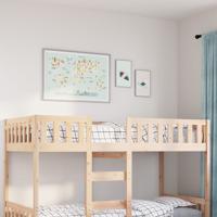 Kinderbed zonder matras massief grenenhout 90x190 cm Kinderbed zonder matras massief grenenhout 90x190 cm