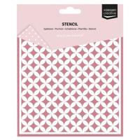 Vaessen Creative • sjabloon grafische sterren 15x15cm