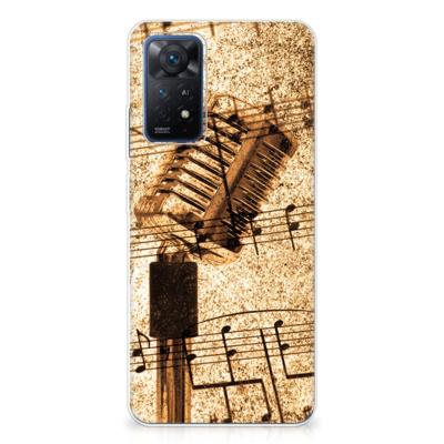Xiaomi Redmi Note 11 Pro 5G | Siliconen hoesje | met foto Bladmuziek Xiaomi Redmi Note 11 Pro 5G | Siliconen hoesje | met foto Bladmuziek