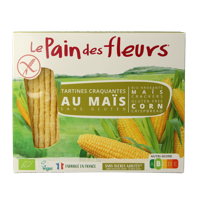 Mais rijst crackers bio 150 Gram
