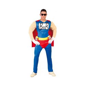 Super beer/bier man verkleedkleding kostuum gespierd - Superheld - heren - carnaval