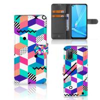 OPPO A72 | OPPO A52 | Book Case | Blokken Kleurrijk
