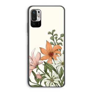 Floral bouquet: Xiaomi Redmi Note 10 5G Transparant Hoesje