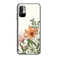 Floral bouquet: Xiaomi Redmi Note 10 5G Transparant Hoesje